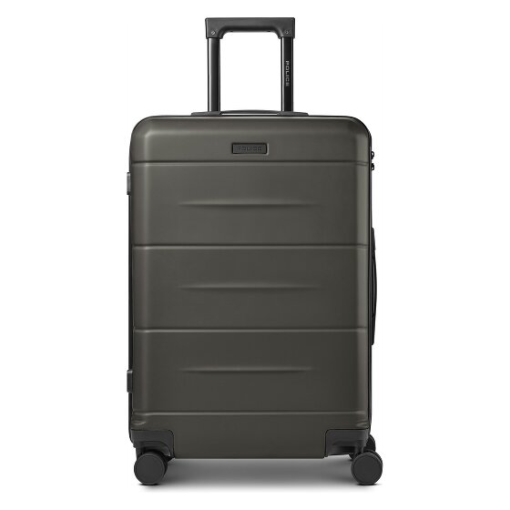 Police London 4 Rollen Trolley 64 cm mit Dehnfalte