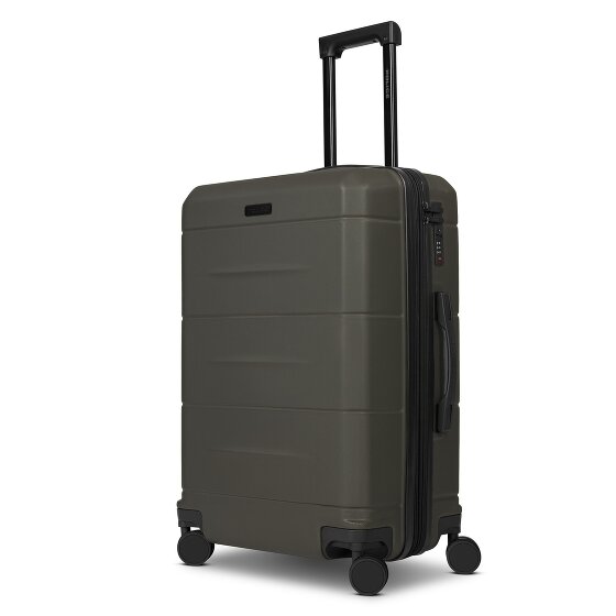 Police London 4 Rollen Trolley 64 cm mit Dehnfalte