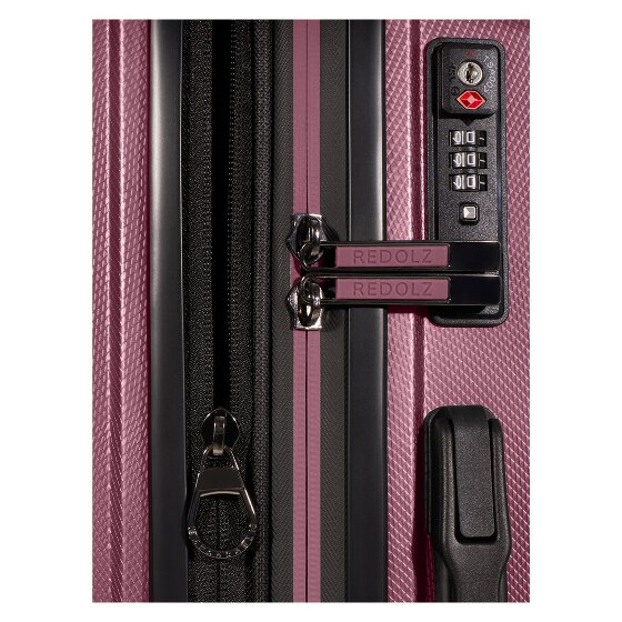 Redolz Essentials 14 4-Rollen Kofferset 2 tlg. Laptopfach mit Dehnfalte