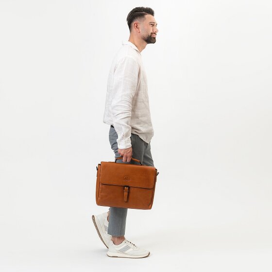 Farmhood Memphis Aktentasche Leder 39 cm