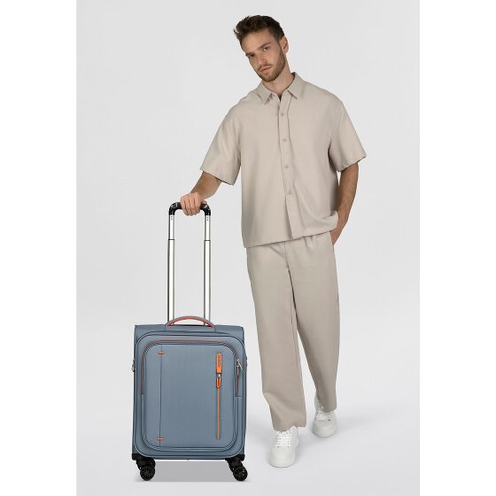 American Tourister Cloudrider 4 Rollen Kabinentrolley S 55 cm mit Dehnfalte