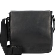 Greenburry Pure Black Umhängetasche Leder 22 cm Produktbild