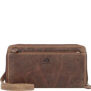 Greenburry Vintage Clutch Geldbörse RFID Schutz Leder 21 cm Produktbild