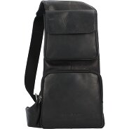 Greenburry Pure Black Umhängetasche Leder 16 cm Produktbild