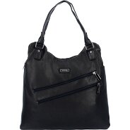 Greenland Nature Black Nappa Schultertasche Leder 38 cm Produktbild