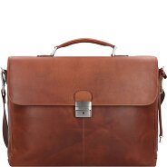Esquire Dallas Aktentasche Leder 40 cm Laptopfach Produktbild