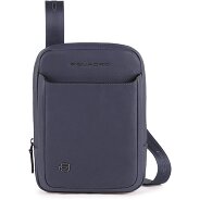Piquadro Black Square Umhängetasche Leder 17 cm Produktbild