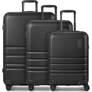 Redolz Pro ABS 4 Rollen Kofferset 3-teilig mit Dehnfalte Produktbild
