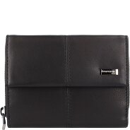 Greenland Nature Black Nappa Geldbörse RFID Schutz Leder 13 cm Produktbild
