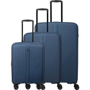 Travelite Air Stripe 4 Rollen Kofferset 3-teilig mit Dehnfalte Produktbild