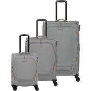 Travelite Umbria 4 Rollen Kofferset 3-teilig mit Dehnfalte Produktbild