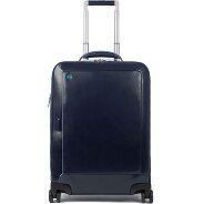 Piquadro Blue Square 4-Rollen Kabinentrolley Leder 55 cm Laptopfach Produktbild