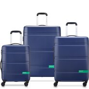 Delsey Paris x United Colors of Benetton Now Hardside 4-Rollen Kofferset 3 tlg. mit Dehnfalte Produktbild