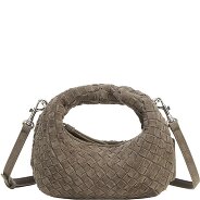 LES VISIONNAIRES Greta Micro weave Handtasche Leder 20 cm Produktbild