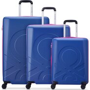 Delsey Paris x United Colors of Benetton Fabrica 4-Rollen Kofferset 3 tlg. Produktbild