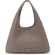 LES VISIONNAIRES Paz Weave Silky Schultertasche Leder 42 cm Produktbild