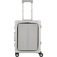 Aleon Domestic Carry-On 4-Rollen Kabinentrolley Aluminium 53 cm Laptopfach Produktbild