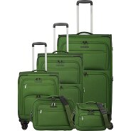 Travelite Cubis 4 Rollen Kofferset 5-teilig mit Dehnfalte Produktbild