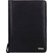 Greenland Nature Black Nappa Ringmappe Leder 33 cm Produktbild