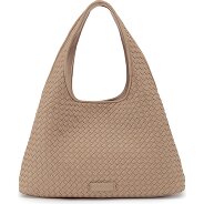 LES VISIONNAIRES Paz Weave Silky Schultertasche Leder 42 cm Produktbild