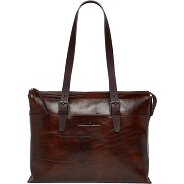 Castelijn & Beerens Rien Schultertasche RFID Schutz Leder 40 cm Laptopfach Produktbild