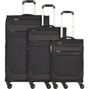 Worldpack Dublin 4 Rollen Kofferset 3-teilig mit Dehnfalte Produktbild