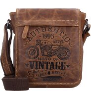 Greenburry Vintage Cafe-Racer Umhängetasche Leder 23 cm Produktbild