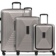 Redolz Essentials 14 4 Rollen Kofferset 3-teilig mit Dehnfalte Produktbild