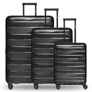 Bergpfeil Travel 4-Rollen Kofferset 3-tlg. mit Dehnfalte Produktbild