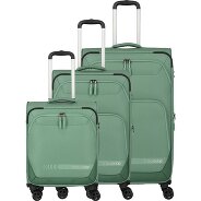 Travelite Kick Off 4 Rollen Kofferset 3-teilig mit Dehnfalte Produktbild