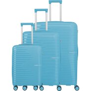Travelite Pacific 4 Rollen Kofferset 3-teilig Produktbild