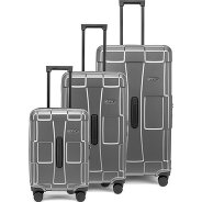 Epic Crate Trunks 4 Rollen Kofferset 3-teilig Produktbild