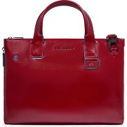 Piquadro Blue Square Shopper Tasche Leder 38 cm Laptopfach mit Dehnfalte Produktbild