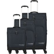 Travelite Kick Off 4 Rollen Kofferset 3-teilig mit Dehnfalte Produktbild