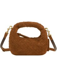 LES VISIONNAIRES Greta Micro weave Handtasche Leder 20 cm Produktbild