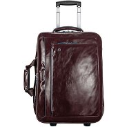 Piquadro Blue Square 2 Rollen Businesstrolley Leder 51 cm Laptopfach Produktbild