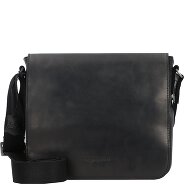 Greenburry Pure Black Umhängetasche Leder 26 cm Produktbild