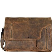 Greenburry Vintage Revolver Bag Umhängetasche Leder 40 cm Produktbild