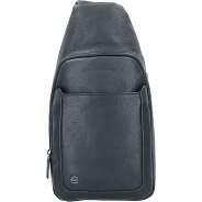 Piquadro Black Square Umhängetasche Leder 20 cm Produktbild