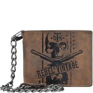 Greenburry Vintage Skull Kettenbörse Leder 12,5 cm Produktbild
