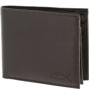 oxmox Leather Geldbörse RFID Schutz Leder 10 cm Produktbild