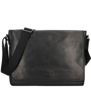 Greenburry Pure Black Messenger Leder 37 cm Produktbild