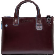 Piquadro Blue Square Shopper Tasche Leder 38 cm Laptopfach mit Dehnfalte Produktbild