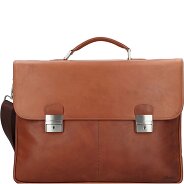 Esquire Dallas Aktentasche Leder 42 cm Laptopfach Produktbild