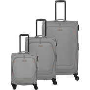 Travelite Umbria 4 Rollen Kofferset 3-teilig mit Dehnfalte Produktbild