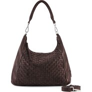 FredsBruder Calm Weave Schultertasche Leder 38 cm Produktbild