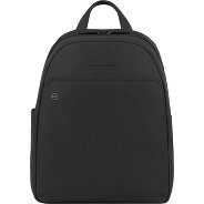Piquadro Black Square Daypack Leder 36 cm Laptopfach Produktbild