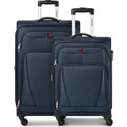 Wenger Beaumont 4-Rollen Kofferset M+L mit Dehnfalte Produktbild