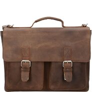 Leonhard Heyden Salisbury Aktentasche Leder 39 cm Laptopfach Produktbild