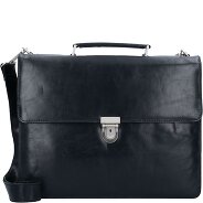 Leonhard Heyden Cambridge Aktentasche Leder 40 cm Laptopfach Produktbild